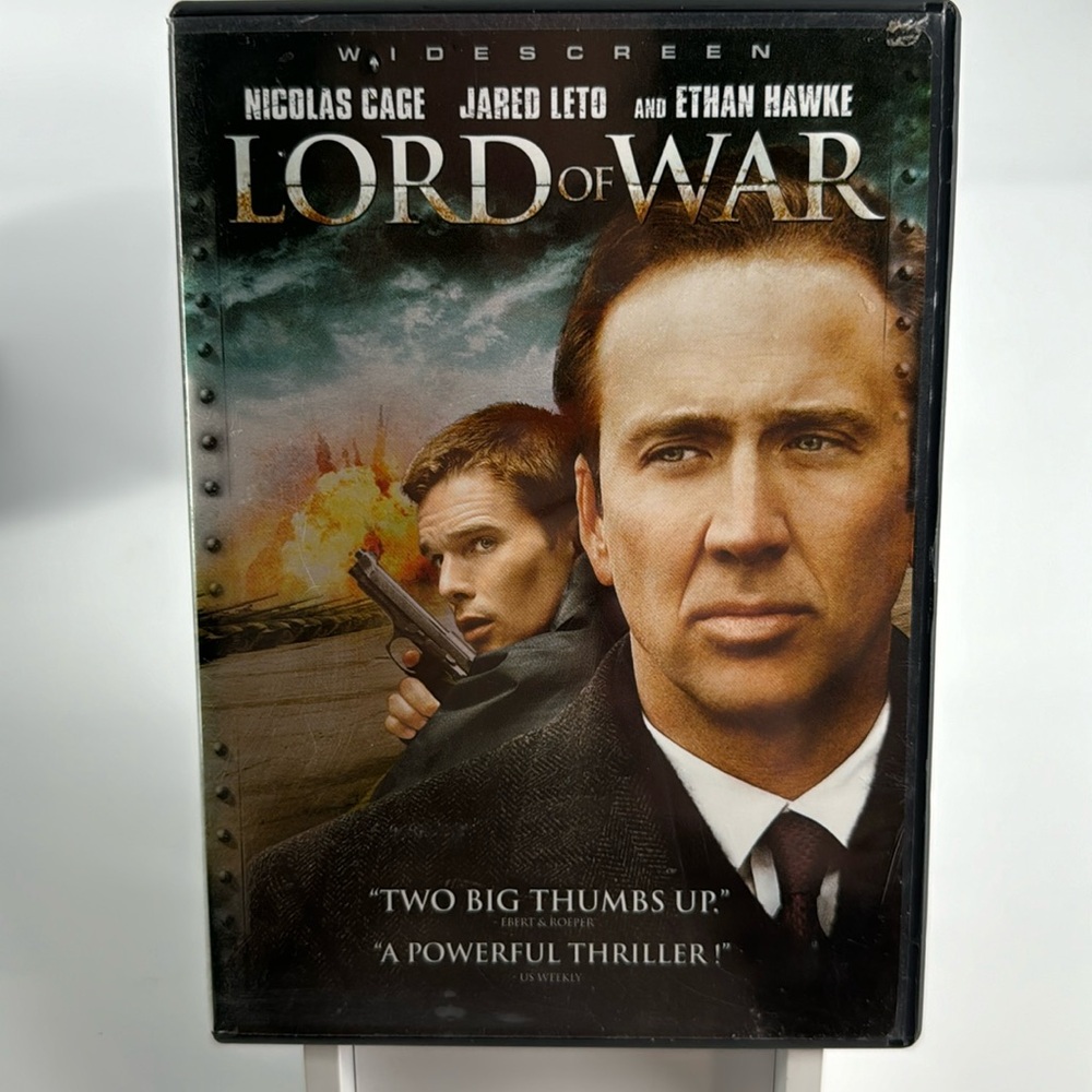 Lord Of War. Nicolas Cage. Jared Leto. Ethan Hawke.